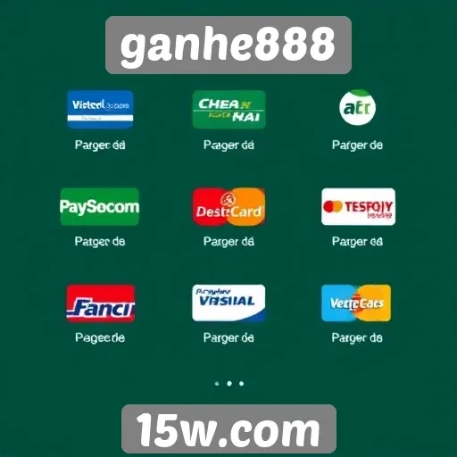 Métodos de pagamento oferecidos pelo ganhe888