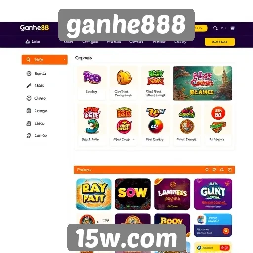 Avaliação da interface do usuário do ganhe888